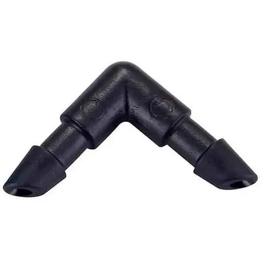 Кут Presto-PS для трубки 3,5 мм, у упаковці – 100 шт. (EC-0314) - фото 1