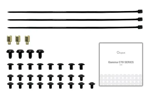 Корпус OCYPUS GAMMA C70 BK ARGB (GAMMA-C70-BKG400XX-GL) без блока питания - фото 9