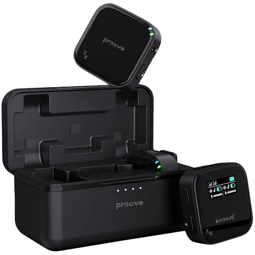 Микрофон Proove Studio black петличный беспроводной (PSWM15000201) - фото 2