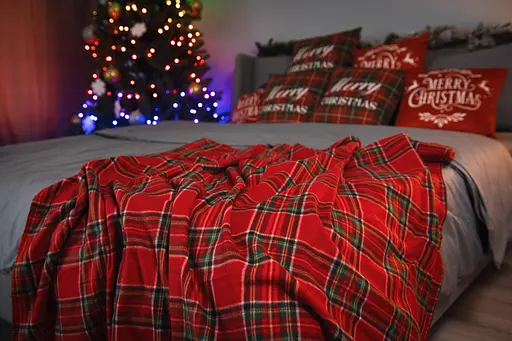 Плед Ardesto Fleece 130x160 см красный (ART0717PB) - фото 7