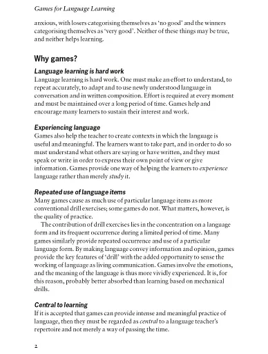 Games for Language Learning 3rd Edition - фото 3