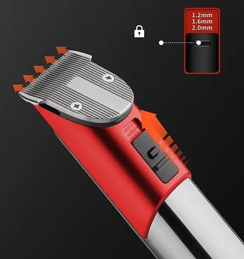 Професійна машинка Kemei Km-5016 для стрижки волосся - фото 8