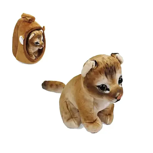 М’яка іграшка Тваринка з будиночком, 18 см (В асортименті) - фото 3