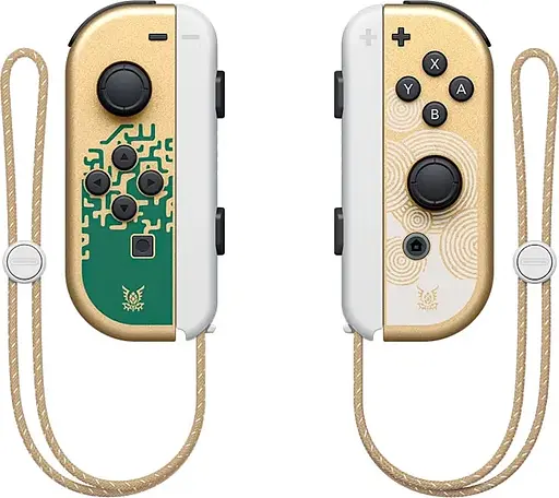 Портативная игровая консоль Nintendo Switch OLED Model Legend of Zelda: Tears of the Kingdom Special Edition - фото 4
