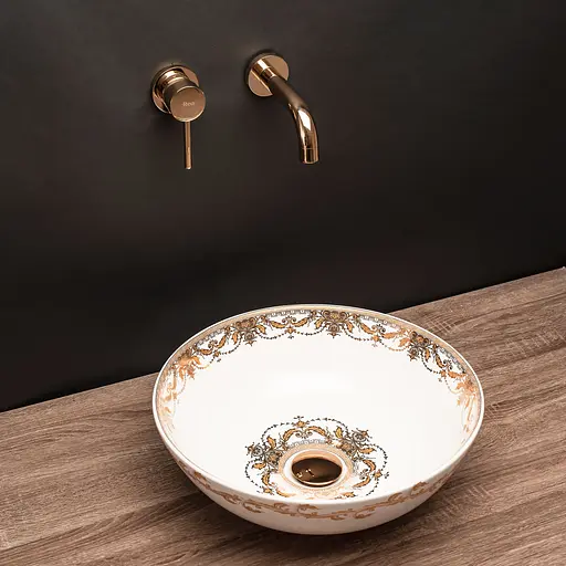 Умивальник Rea Elita накладний REA-U6658, Білий - фото 2