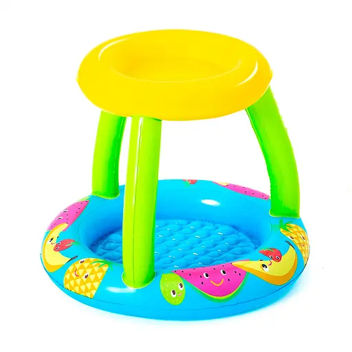 Дитячий басейн Bestway 52331 надувне дно, 94-89-79 см, 26 л - фото 1