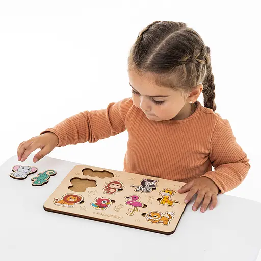 Пазл-сортер GoodPlay Сафарі (PS-4-016) - фото 5