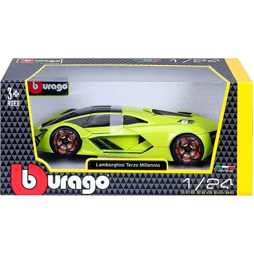 Автомодель Bburago Lamborghini Terzo Millennio 1:24 Green (18-21094) [119063] - фото 7