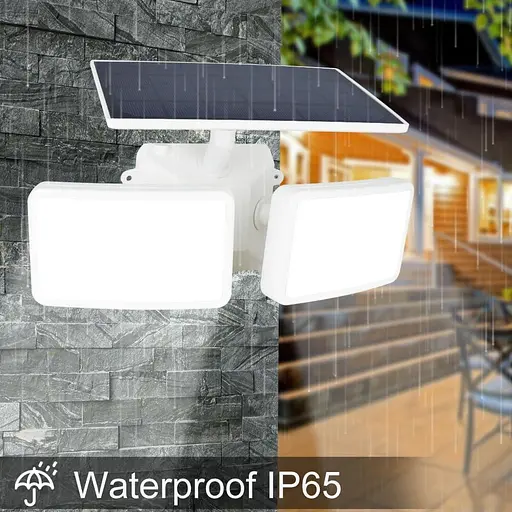 Сонячний PIR Прожектор Біле Світло - фото 3