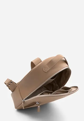 Шкіряний рюкзак Groove M карамель краст - фото 5