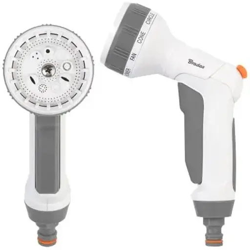 Пистолет для полива Bradas CLASSIC WHITE LINE 9 режимов WL-EN11TK - фото 1