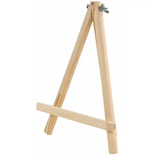 Мольберт настільний ROSA Studio А5 (2шт ) сувенірний 18×18×21см макс висота полотна 25 см  - фото 2