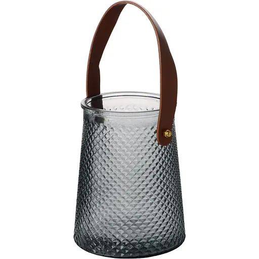 Ваза Viva Emily с ручкой черная 15 см (A060159) - фото 2