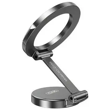 Автодержатель XO C158 magsafe Magnetic 360° Rotating Magnetic Cell Phone Holder черный - фото 1
