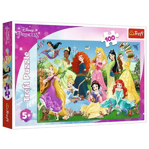 Пазл Trefl Волшебные принцессы Принцессы 100 эл. (16417) - фото 1
