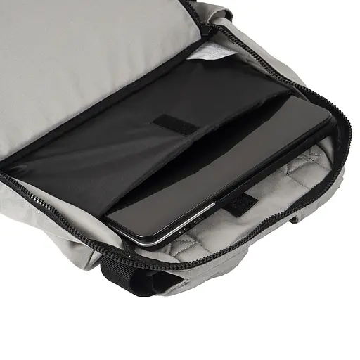 Рюкзак-антикрадій OOLOO Кенгуру mini 40x30x12 см, світло-сірий 2649 - фото 4