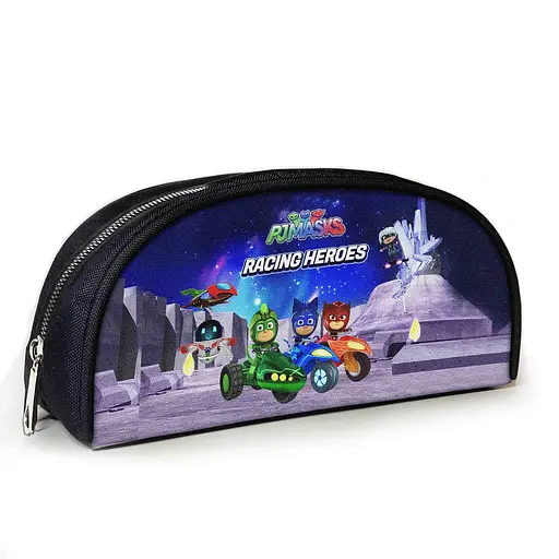 Пенал шкільний Герої в масках 23х10х8 см з принтом для хлопчика (3773)