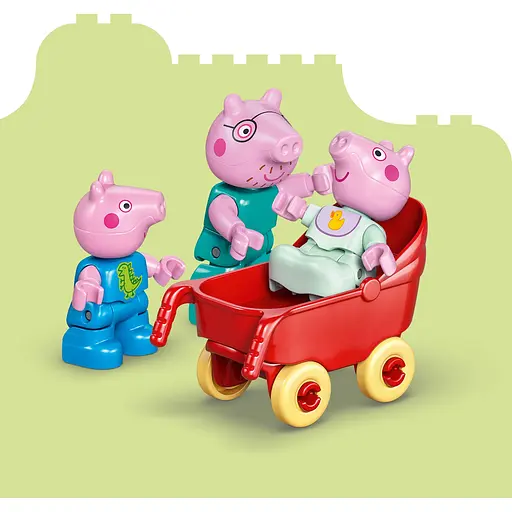 Конструктор LEGO DUPLO Peppa Pig Сімейний будинок 84 деталі (10467 - фото 4
