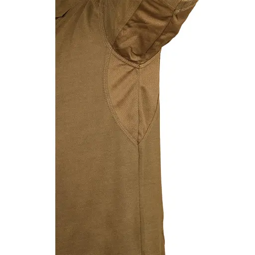 Теніска поло Defcon 5 Tactical Polo Short Sleeves with Pocket S Coyote brown - фото 5