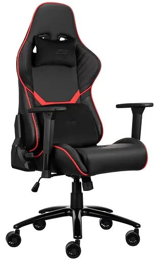 Ігрове крісло 2E Gaming Hibagon Black/Red (2E-GC-HIB-BKRD) - фото 1