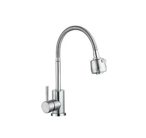 Змішувач для кухні Wezer з рефлекторним виливом EKO4D-01 - фото 1