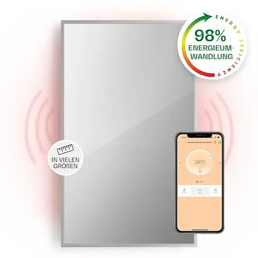 Інфрачервоний обігрівач конвектор Klarstein La Palma 2в1 1000 Вт (10039837) - фото 5