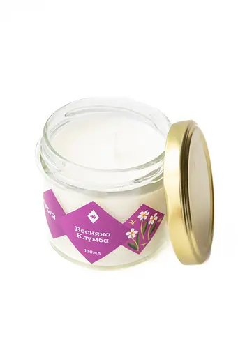 Свічка Весняна клумба 250 мл, 30 год Мініатюри (130 мл) - фото 4