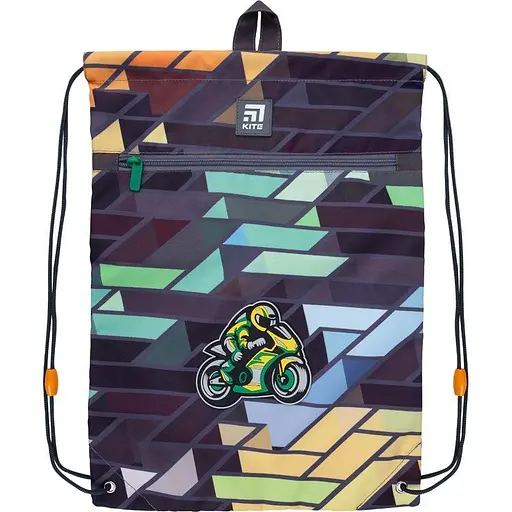 Сумка для обуви Kite 601M Motorbike с карманом (K21-601M-8)