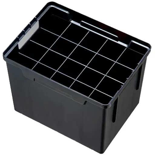 Коробка Meiho Inner Stocker Bm-20S 227x169x172mm Black - фото 1