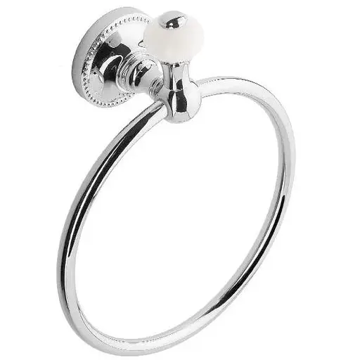 Кільце для рушника Kugu Pan 004C Хром - фото 1