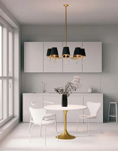 Люстра Lucienne, PikArt ст. 24542 Черный - фото 4