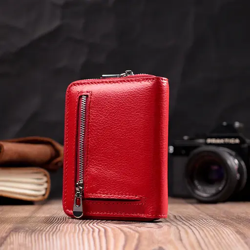 Кожаный женский кошелек ST Leather 11.8х9.5х2 см acs0028393 - фото 7