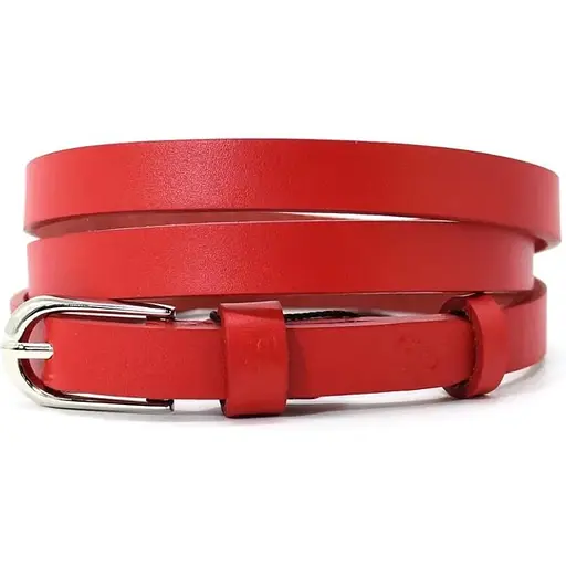 Ремінь шкіряний Grande Pelle жіночий 120х1.5 см acs0029335 - фото 1