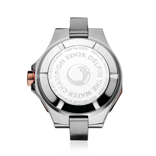 Годинник Edox Delfin Diver Date Lady 53020 357RM ROR - фото 2