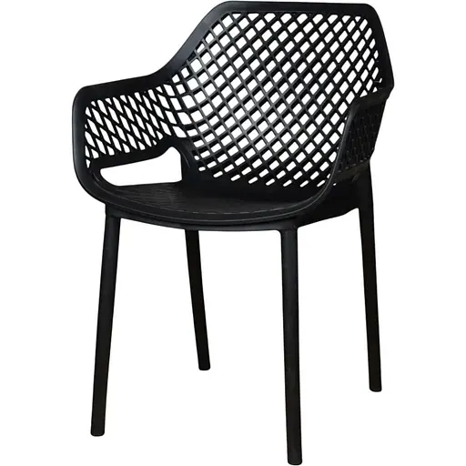 Стул садовый Bica Aria пластиковый графит. - фото 1