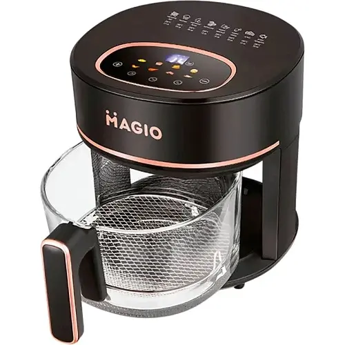 Мультипіч Magio МG-412, Black, 1350W, 3.5л, дисплей, 8 програм, звуковий сигнал про завершення роботи, регулювання температури, встановлення часу приготування - фото 2