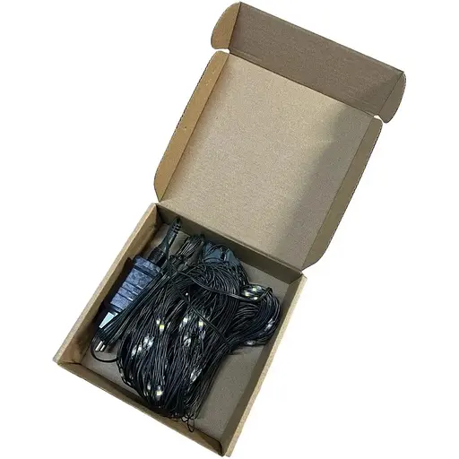 Гирлянда сетка уличная 120 LED 2х2 метра для садово-паркового дизайна - фото 3