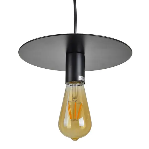 Люстра Brille лофт підвісна для кухні E27 60W BK (BL-860S/1) - фото 7