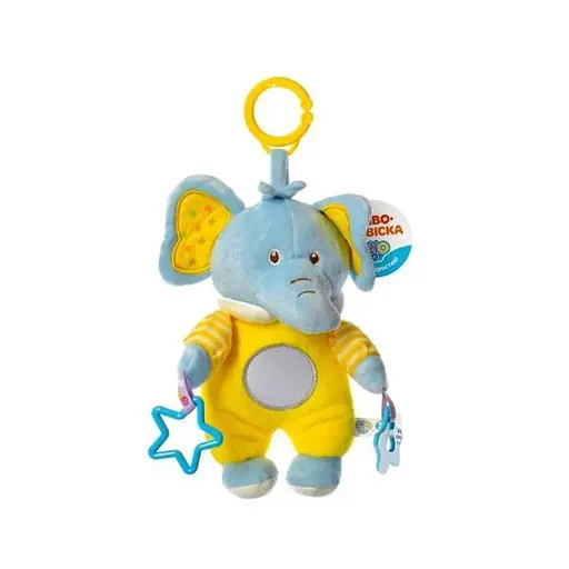 Подвеска на коляску животное, 30 см, плюш, прорезыватель (в ассортименте)