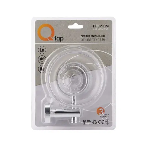 Мильниця Qtap Liberty CRM 1159, Хром - фото 6