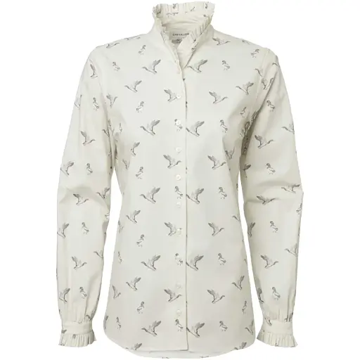 Рубашкa Chevalier Blair Shooting Fit Shirt Women 34 White - фото 1