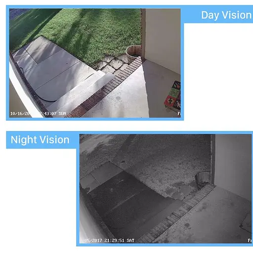 Wifi камера видеонаблюдения беспроводная уличная Besder JW201, 2 мегапикселя, HD 1080P, SD до 64 Гб - фото 6