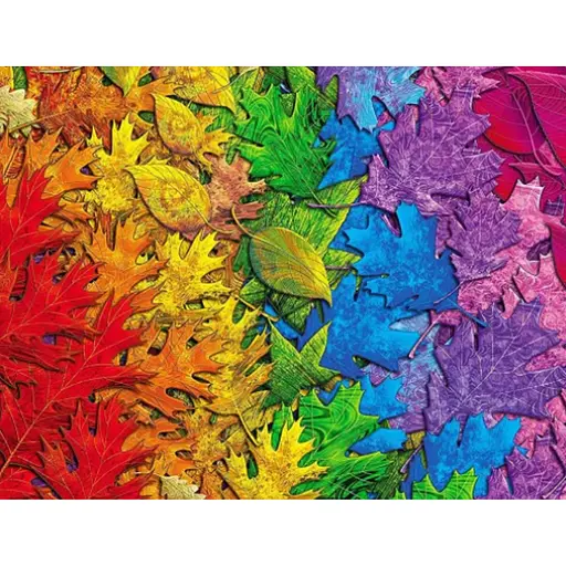 Алмазна мозаїка Strateg ПРЕМІУМ Кольоровий листопад розміром 30х40 см (HEG87071) - фото 1