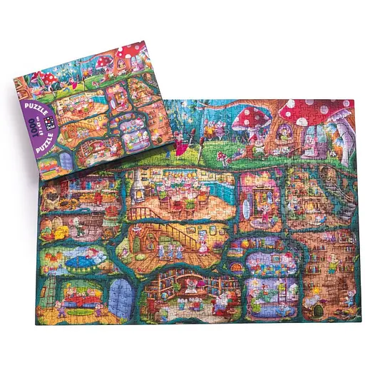 Пазли De.tail. Будиночок мишенят. 1000 деталей (DT1000-15) - фото 2