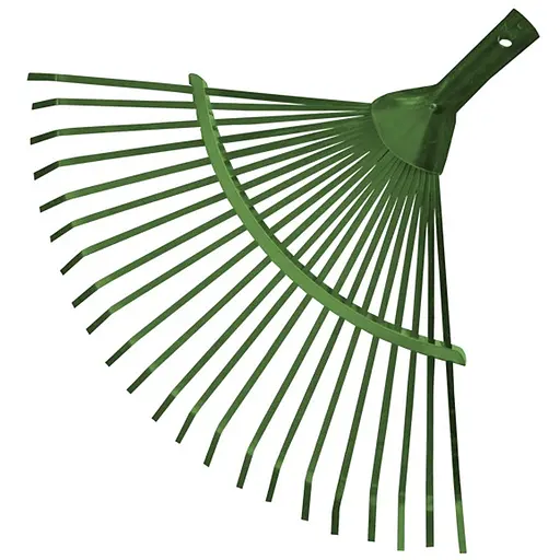 Грабли веерные Bradas металлические без черенка KT-W004A - фото 1