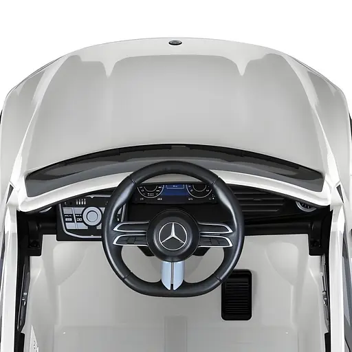Електромобіль дитячий Bambi Mercedes M 6161EBLR-1 12V пульт EVA білий - фото 7