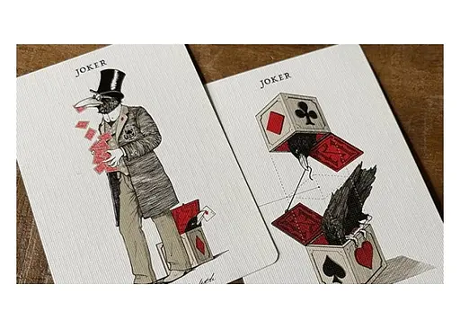 Карти гральні United States Playing Card Company Ravn IIII by Stockholm17 (red) (PC_R317R) - фото 3