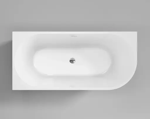 Ванна акриловая угловая Rea Sydney Bellanto 150x75 L whte REA-W0250 Белый - фото 3