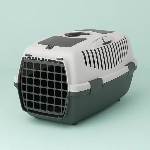 Переноска Trixie Capri 2 для тварин до 8 кг 37x34x55 см сіра - фото 2