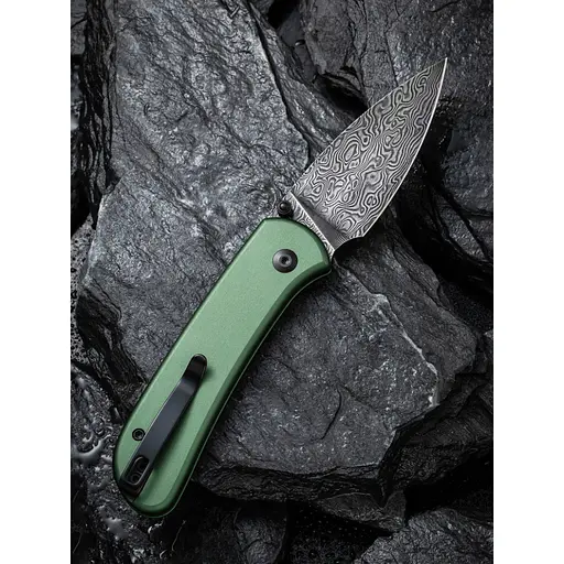 Ніж складаний Civivi Qubit Green Aluminum C22030E-DS1 - фото 11